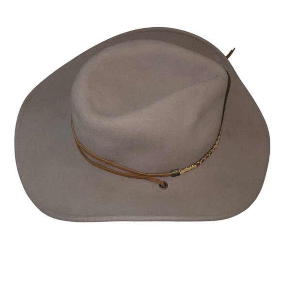 Columbia LiteFelt Wool Western Hat  Adjustable Strap  Water-Repellent & Packable - Picture 2 of 7